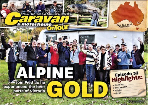 Caravan motorhome on tour - &,