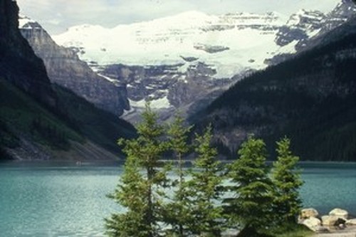 C1970 35mm slide lake - c1970's,
